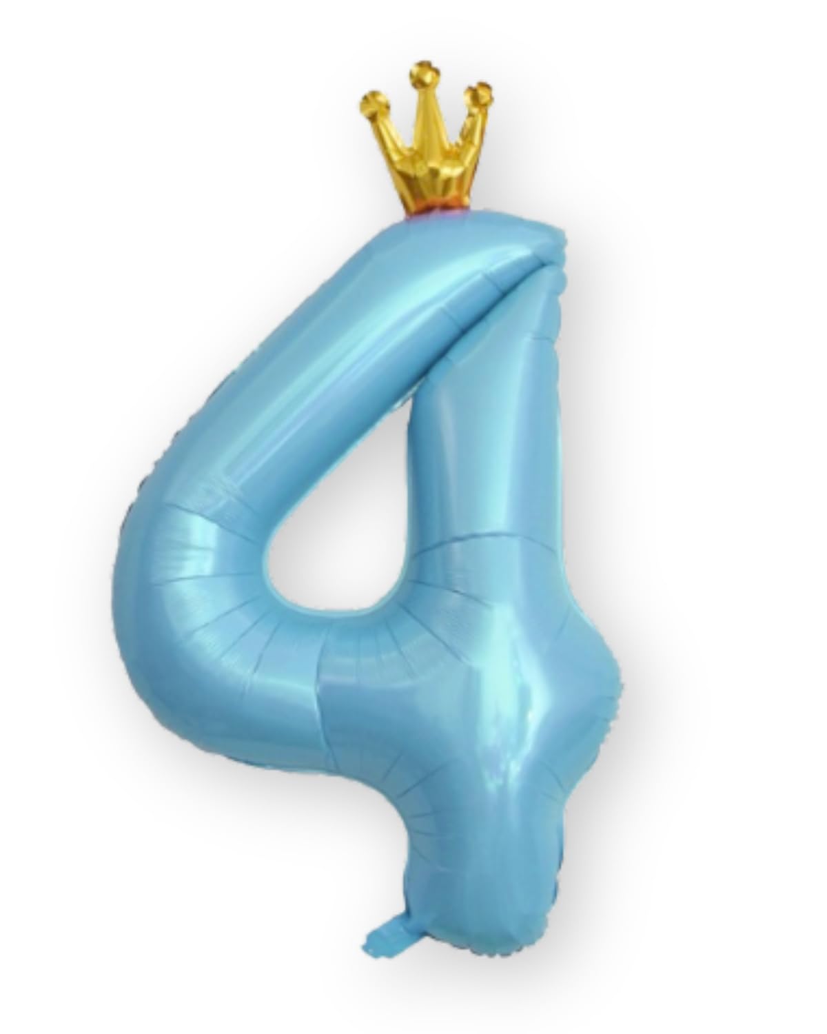 La Kissa Balloon Numbers Birthday Birthday Decoration Balloons with Crown Crown 