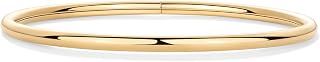 PAVOI Waterproof Bangle Bracelet for Women, 14K Gold Plated Stainless Steel