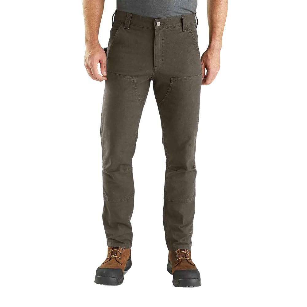 Carhartt Straight Fit Stretch Duck Double Front Work Utility Pants Men's