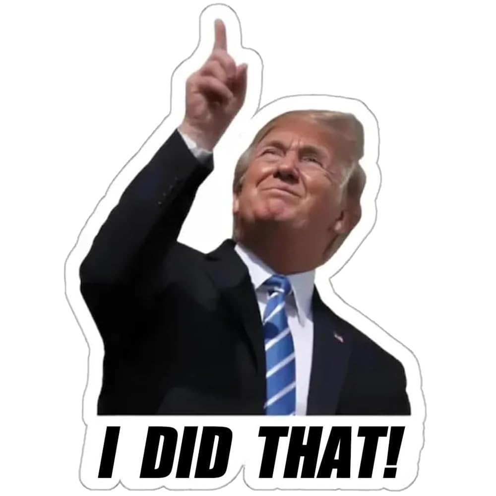 Trump I Did that Stickers, 2.5inch I Did that Trump Sticker 100PCS