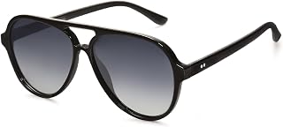 SOJOS Retro Polarized Sunglasses For Women Classic Double Bridge Sunglasses For Men SJ2201