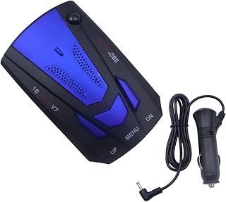 Riven V7 Automotive Flow Radar Speed Meter,Car Radar Detector,Voice Prompt Alarm 3 Button Easy Operation