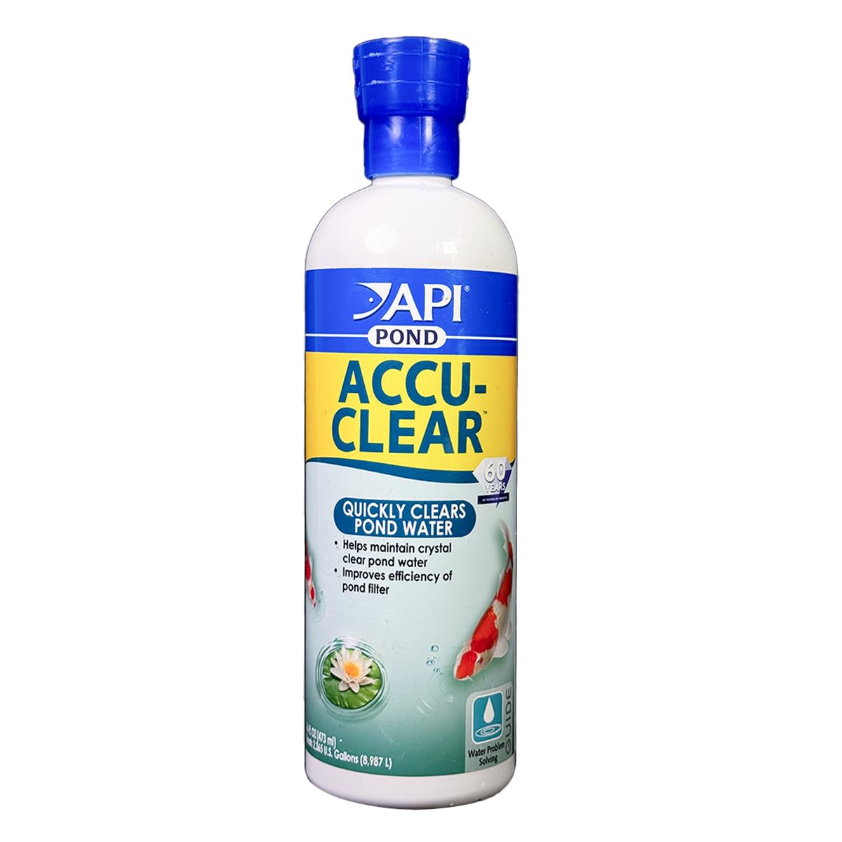 API Pond ACCU-Clear (16 fl oz) Water Clarifier - Improves Filter Efficiency | Qu