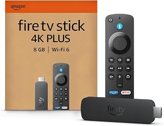 Amazon Fire TV Stick 4K Plus, supports Wi-Fi 6, Dolby Vision/Atmos, HDR10+