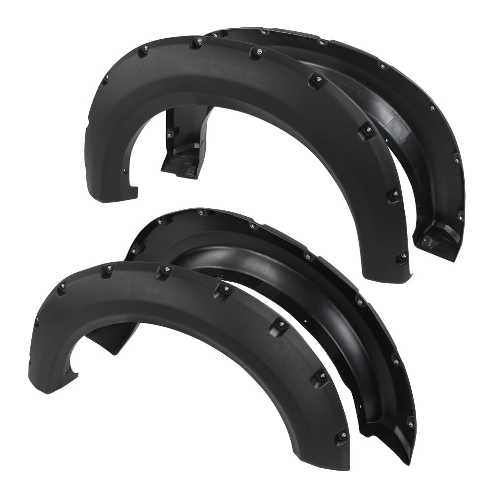 G-PLUS Fender Flares Fit Ford F150 2009-2014(67.0"/78.8"/97.4" Bed),NOT Fit Plat