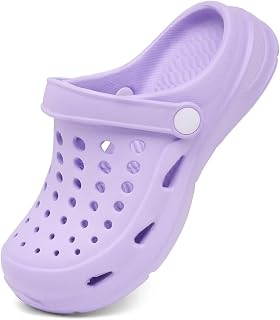 Cubufly Kids Garden Clogs Boy Girl Slip on Water Shoes Children Sandals for Indoor Outdoor(Toddler/Little Kids/Big Kids)