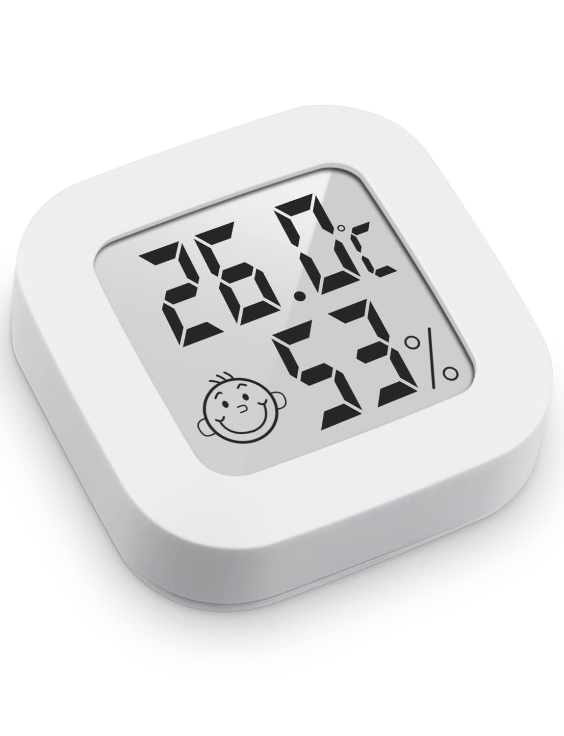 Mini Digital Indoor Thermometer Hygrometer High Accuracy Temperature Monitor Hum