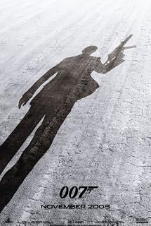 Quantum Of Solace 007 11x17 Original Promo Movie Poster James Bond Daniel Craig