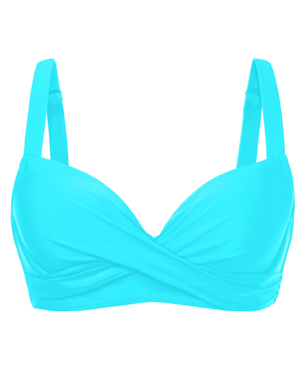 Women's Underwired Bikini Top - Padded Push-up Bikini Top