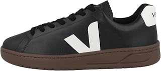 Veja Urca Men's Extra White Sneakers - Nautical, Black White, 42 EU