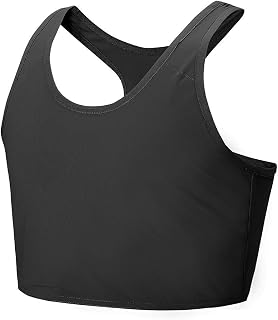 Idtswch Bust Binder for Transgender Binder Minus Half FTM Chest Binder Bra Compression