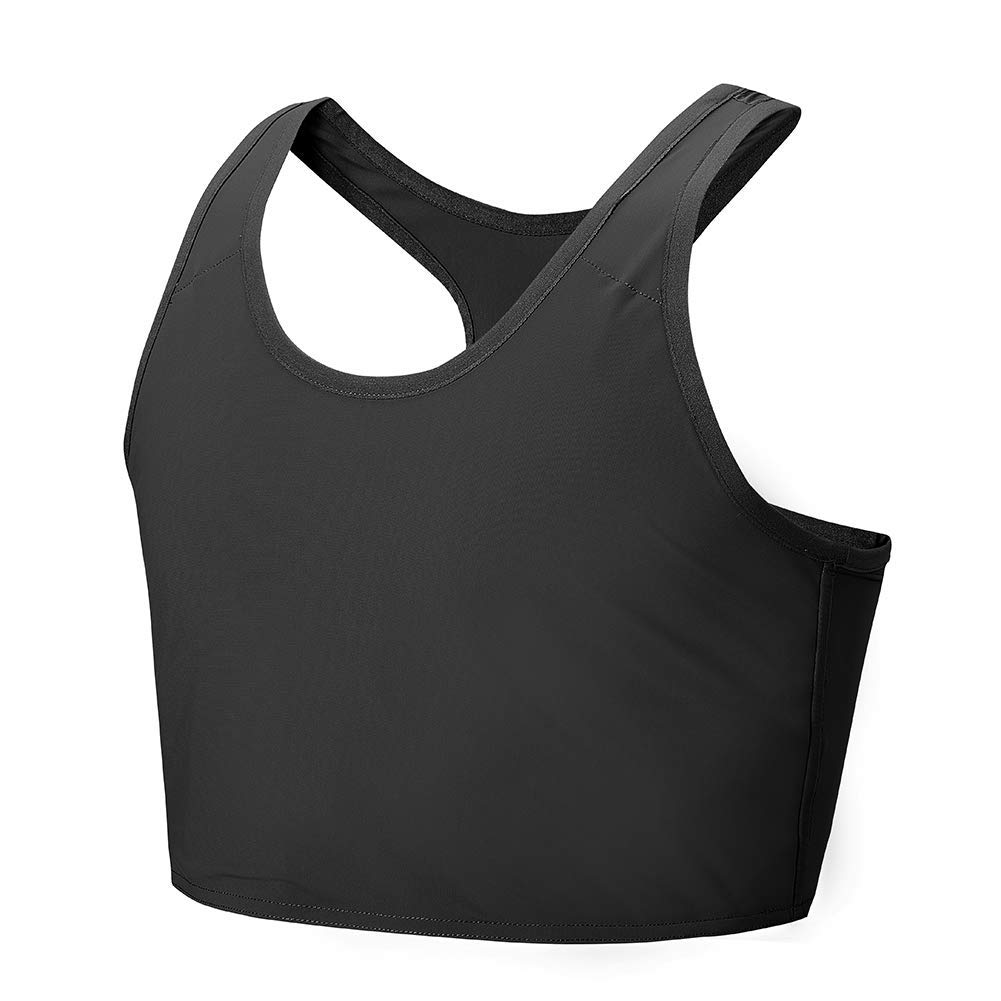Idtswch Bust Binder for Transgender Binder Minus Half FTM Chest Binder Bra Compr