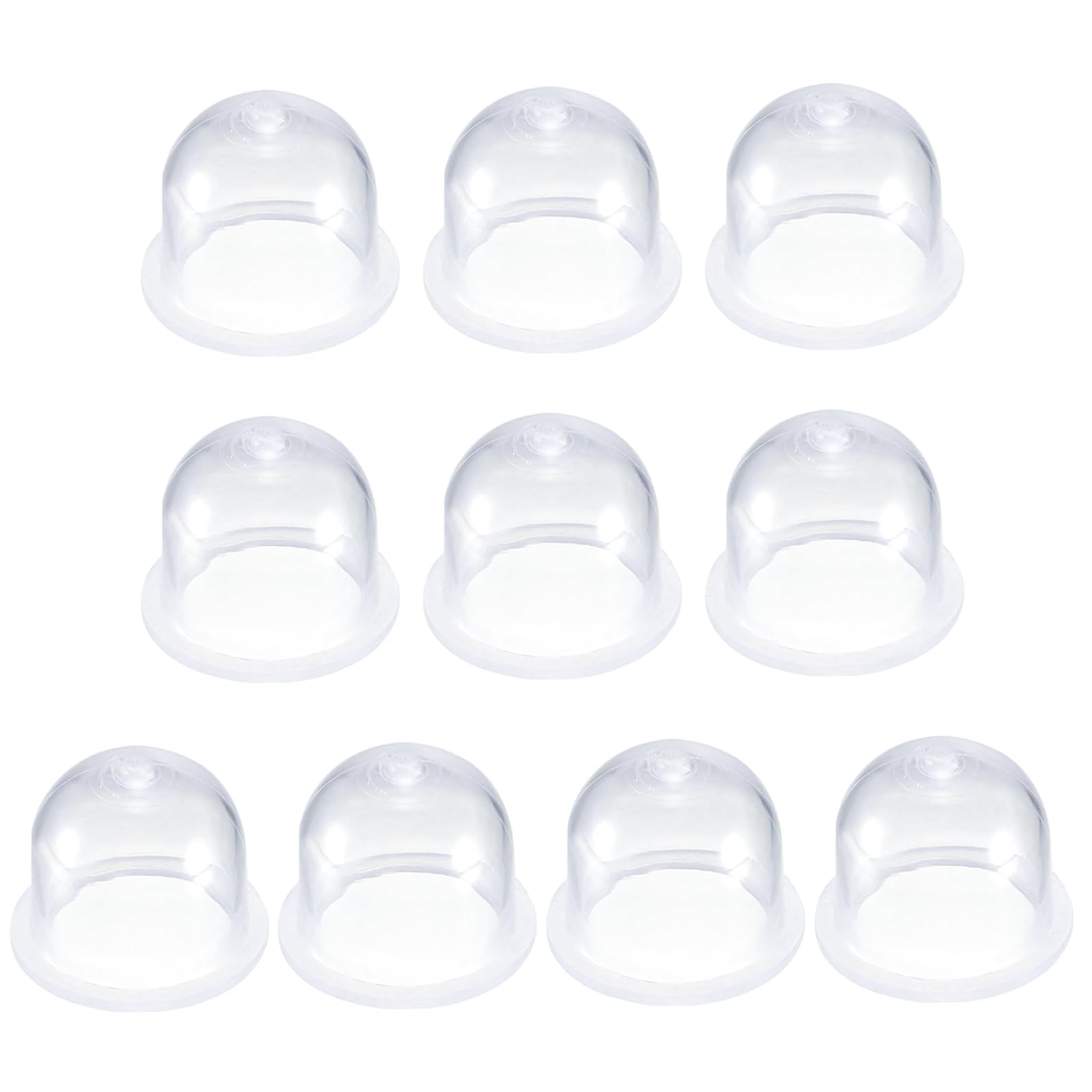 Loghohu 10Pcs Primer Bulb, 19 mm Fuel Primer Bulbs Clear Universal Carburettor P