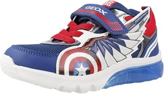 Geox Boys' J Ciberdron Boy Trainers