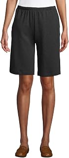 Lands' End Women's High Waisted Sports Shorts