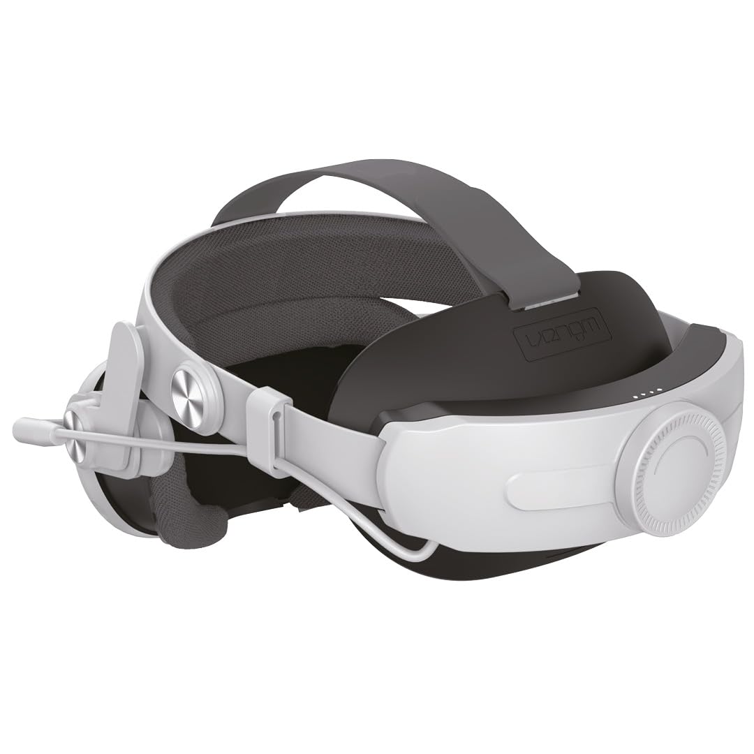 Venom Power Strap for Meta Quest - Padded Headstrap with Integrated Power Bank -