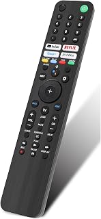 for Sony TV Remote Voice, Replacement for Sony Bravia TV Remote for All Smart LED OLED Series TVs with Voice Function (RMF-TX520U)