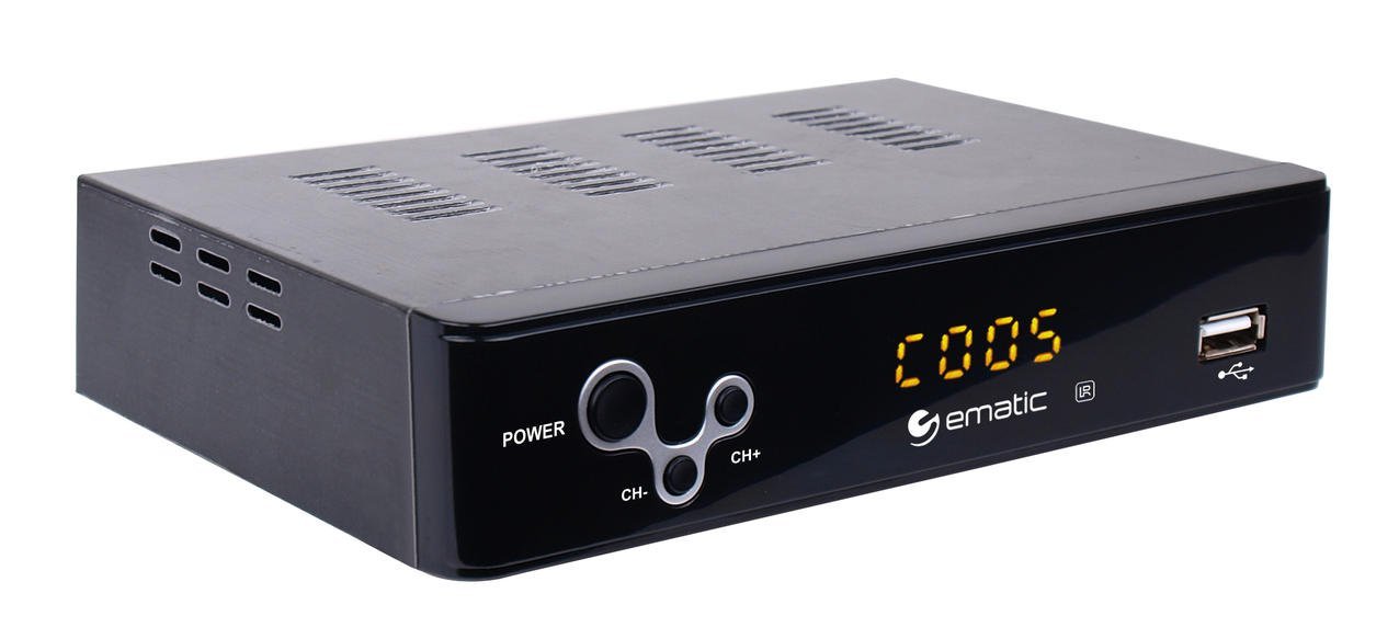 Digital Converter, Ematic Digital TV Converter Box with Recording, Playback, & P