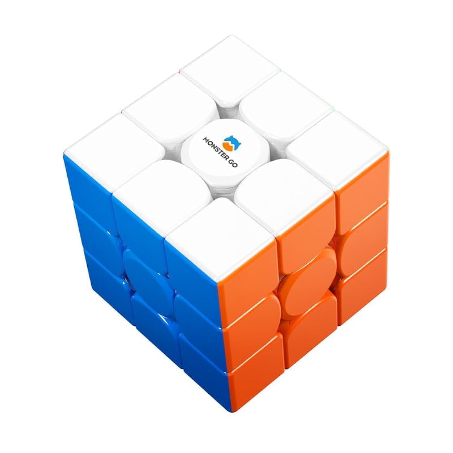 Monster Go EDU 3x3 Speed Cube - Magnetic 56mm Puzzle Toy for Beginners | Easy 3x