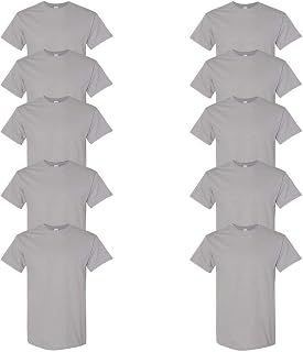 Gildan Men's Heavy Cotton T-Shirt Style G5000 (Pack of 10)