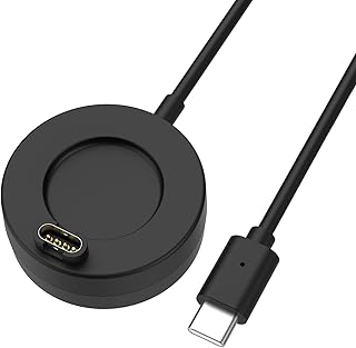 MoKo Watch Charger Compatible with Garmin Smartwatches, 1M USB-C Cable