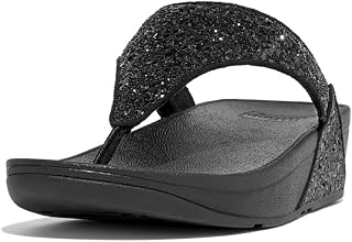 Fitflop Lulu Women's Glitter Toe-Thongs Open Toe Sandals