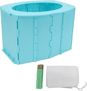 Portable Toilet for Kids, Convenient and Practical Toilet Training Toilet, Easy to Carry and Store, Foldable Travel Toilet for Camping, Traffic Jams, Car Travel