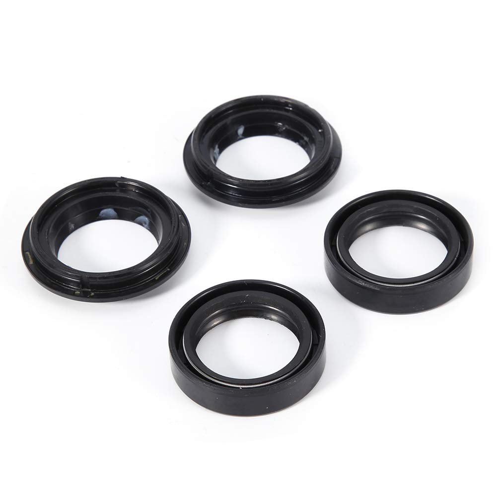 Oil Seal,Front Damper Oil Fork Seals Dust Boots Wiper Kit Fits for CB400 33x46x1