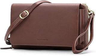 Peacocktion RFID Crossbody Wristlet Wallets for Women Wallet Purse