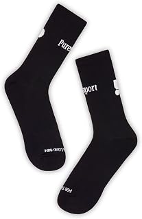 Puresport Performance Running Socks, Moisture-Wicking Training Socks with Subtle Compression for Women & Men, Ideal for Long-Distance Running, Gym & Hyrox