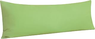 NTBAY Pack of 4 Pillowcases with Envelope Closure Soft Anti-Wrinkle and Stain Resistant (50 x 135 cm, Sage Green)