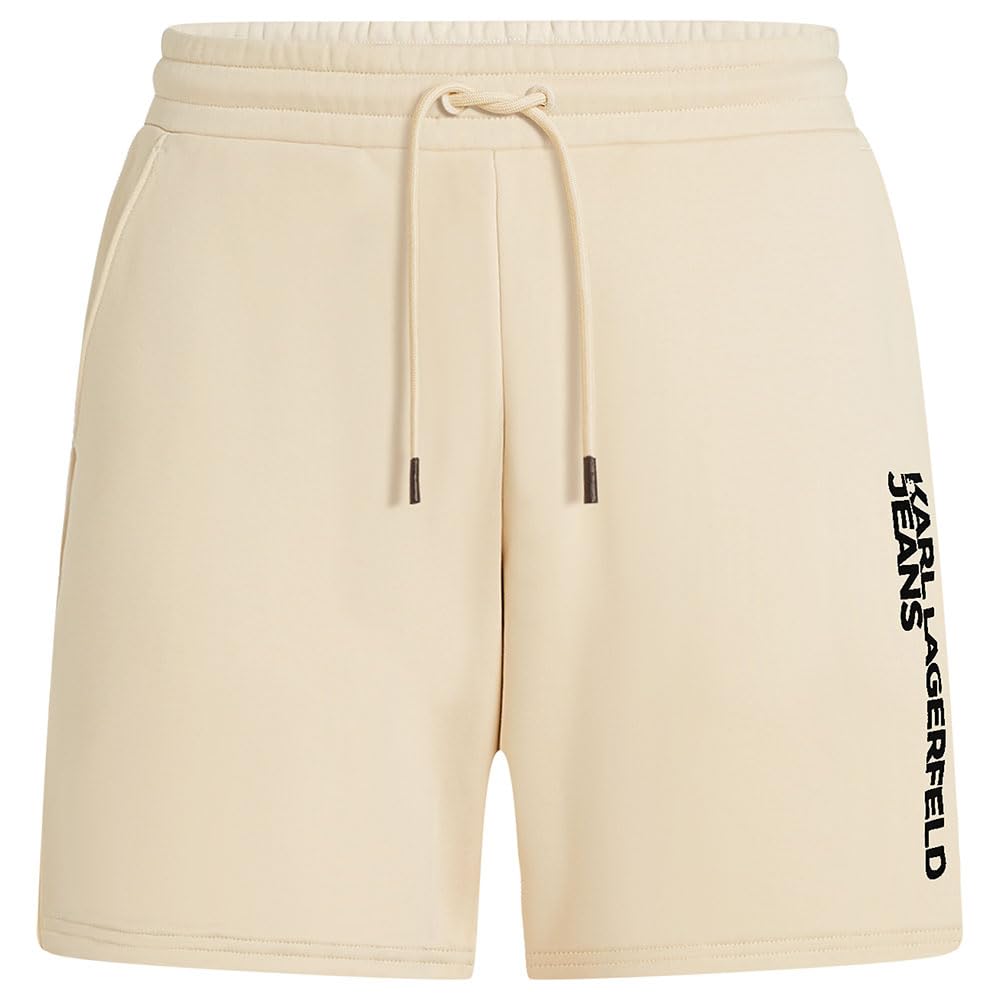 KARL LAGERFELD JEANS Men's Text Logo Sweatshort