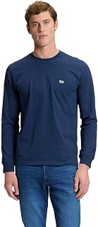 Lee - Men's T-Shirt - Regular Fit - LS Patch Logo Tee - Glazed Ginger