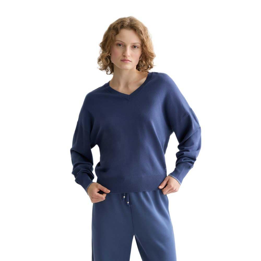 Scotch & Soda Women's Relaxed-fit V-Neck Pullover Sweater (Pack of 1)