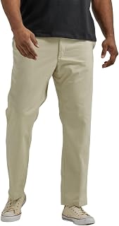 Lee Men's Big & Tall Extreme Motion Flat Front Regular Straight Pant