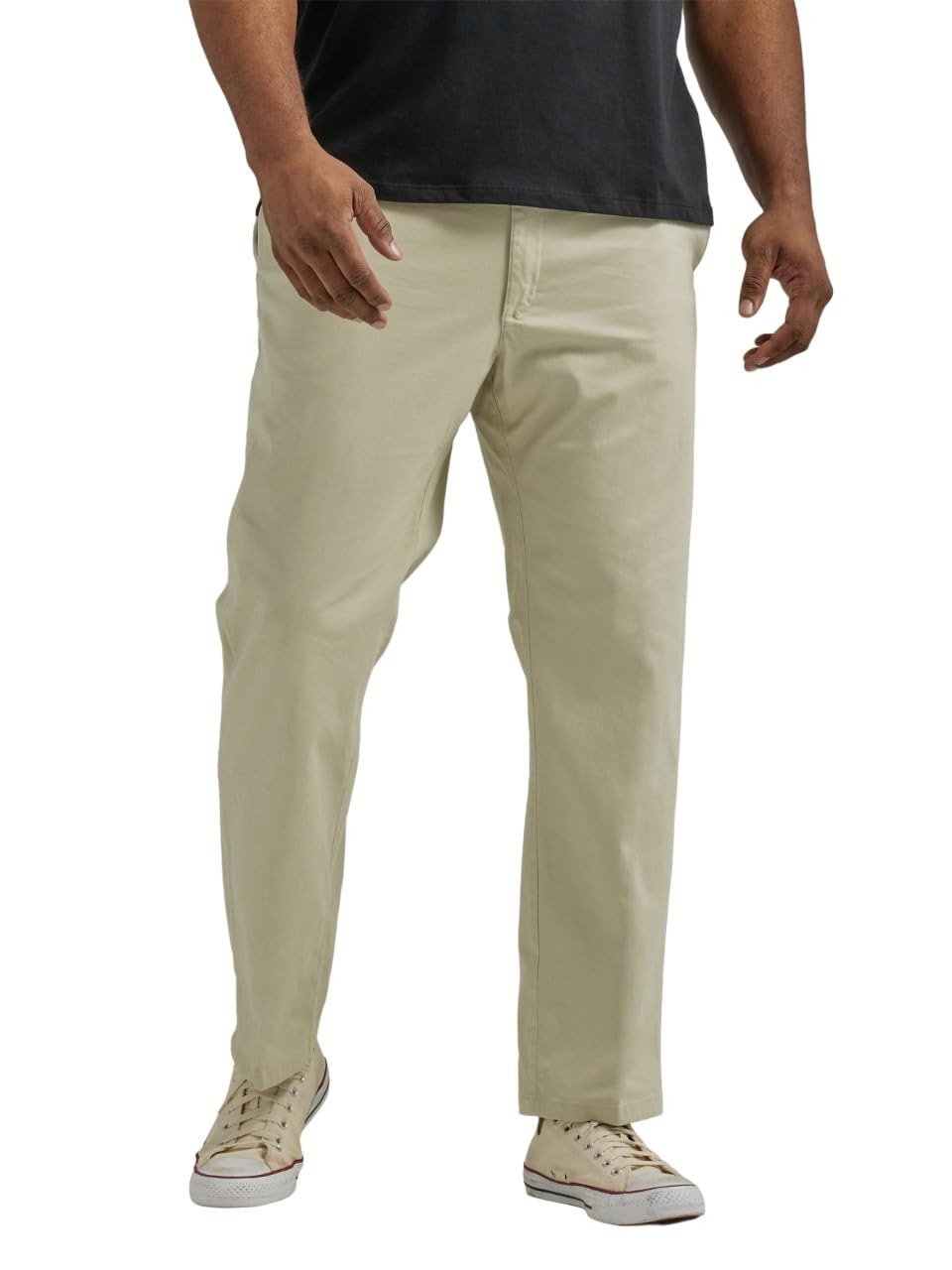 Lee Men's Big & Tall Extreme Motion Flat Front Regular Straight Pant