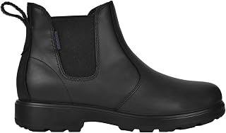 Comfy Moda Women's Waterproof Leather Chelsea Ankle Boots w/Rubber Outsole