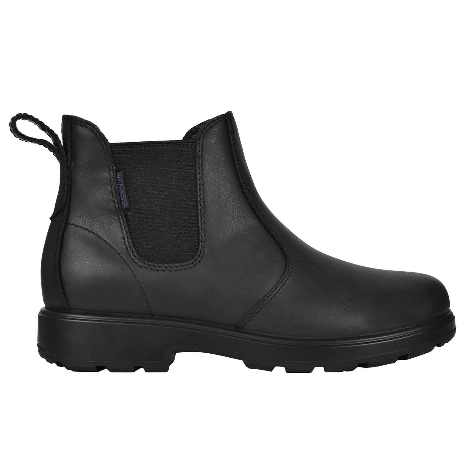 Comfy Moda Women's Waterproof Leather Chelsea Ankle Boots w/Rubber Outsole