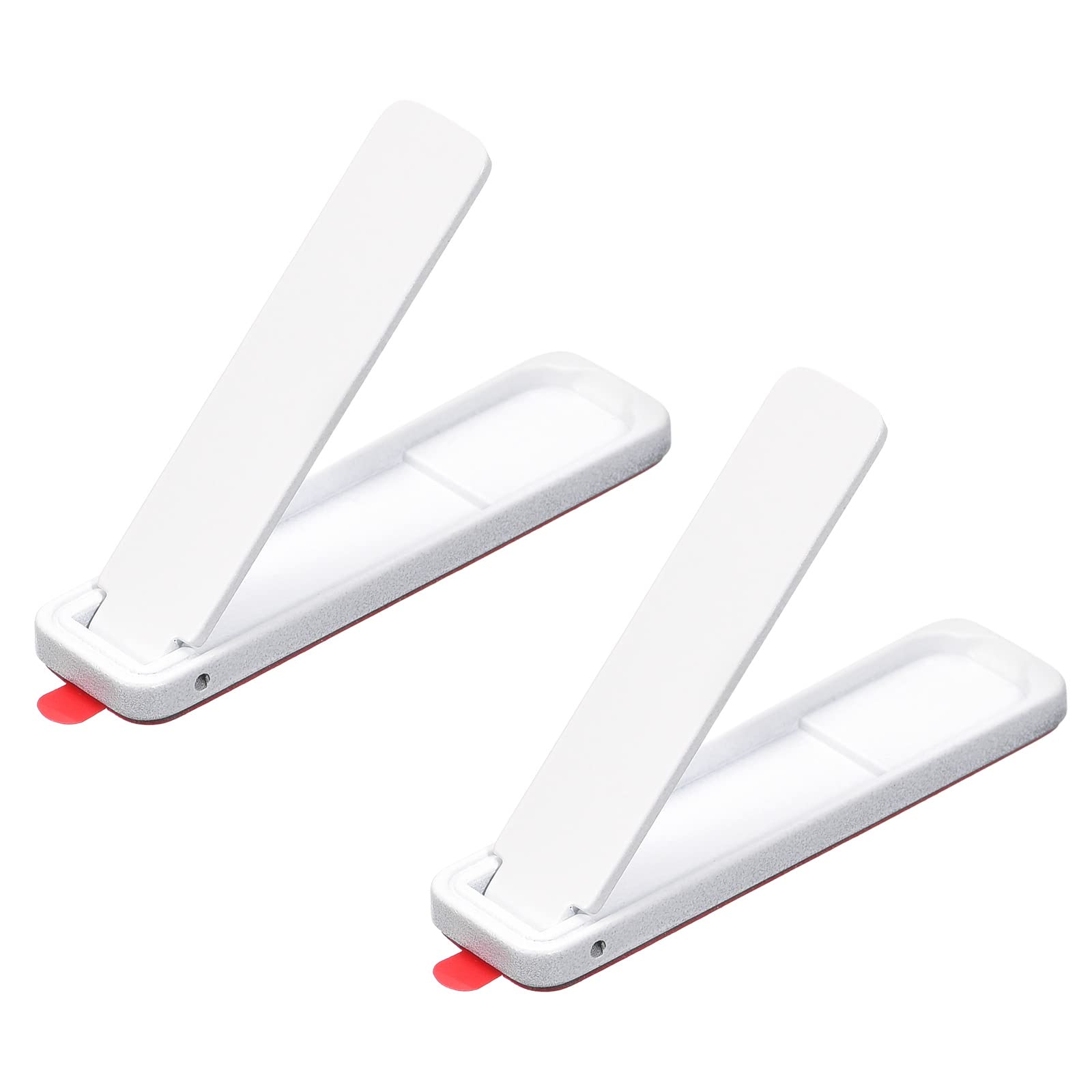 Ultra Thin Phone Stand, 2 Pack, Horizontal & Vertical Desk Stand, Stick to Most 