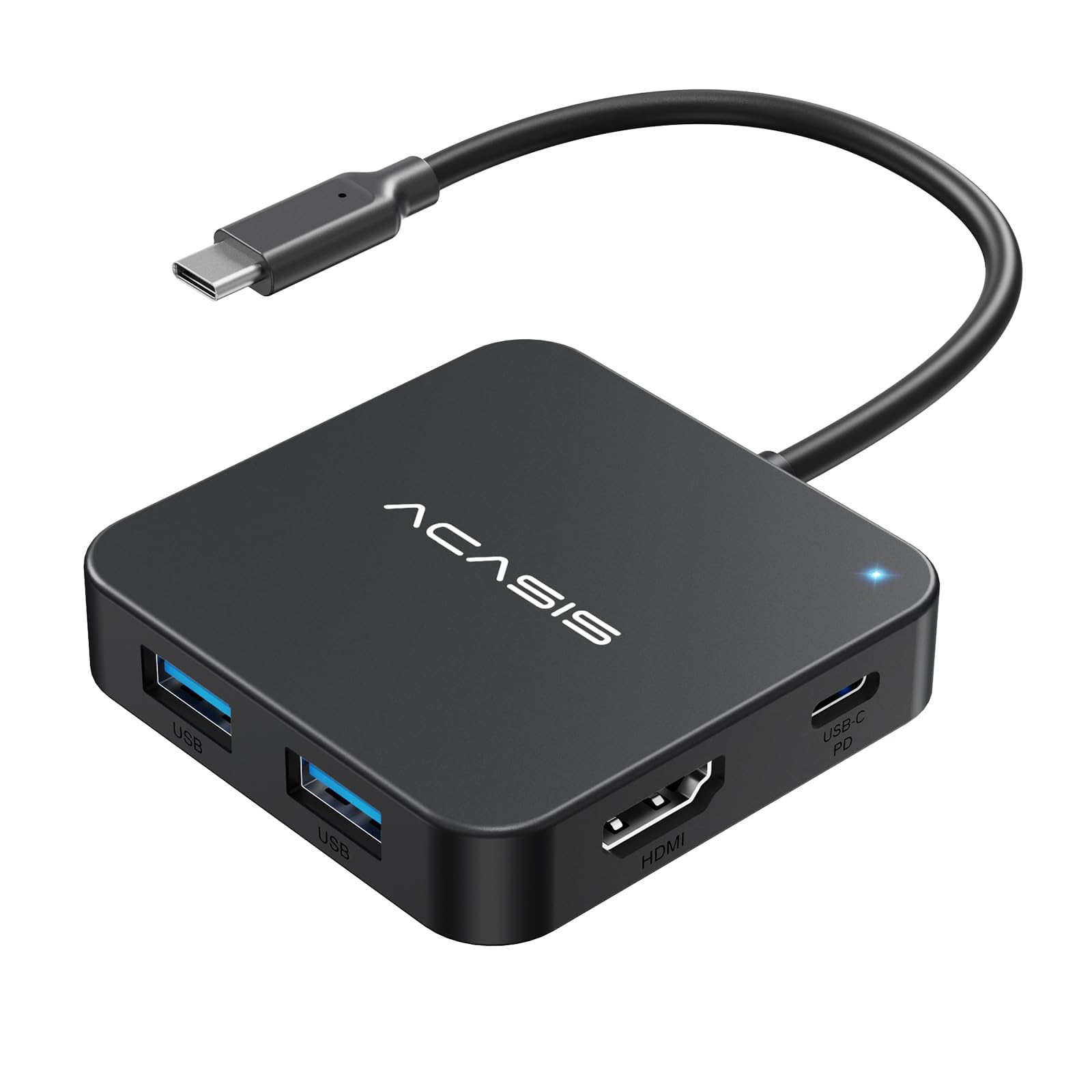 ACASIS USB C Hub 10Gbps, USB C to 4K 60Hz HDMI Adapter for Laptop/MacBook