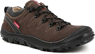 nagaba - Women's Hiking Shoes - Leather Shoes Trekking Shoes Women - Outdoor Low Shoes Women Genuine Leather Lace-Up Shoes - Casual Shoes Women's Shoes Trekking Low Shoes