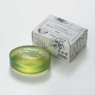 Dream Water Miracle Essential Soap, 0.04 oz (1 g), Moisturizing, Face Wash Soap, No Need to Wash Face, Removes Makeup, Transparent, Solid, Stretchable, Non-Melting, Natural, Sensitive Skin