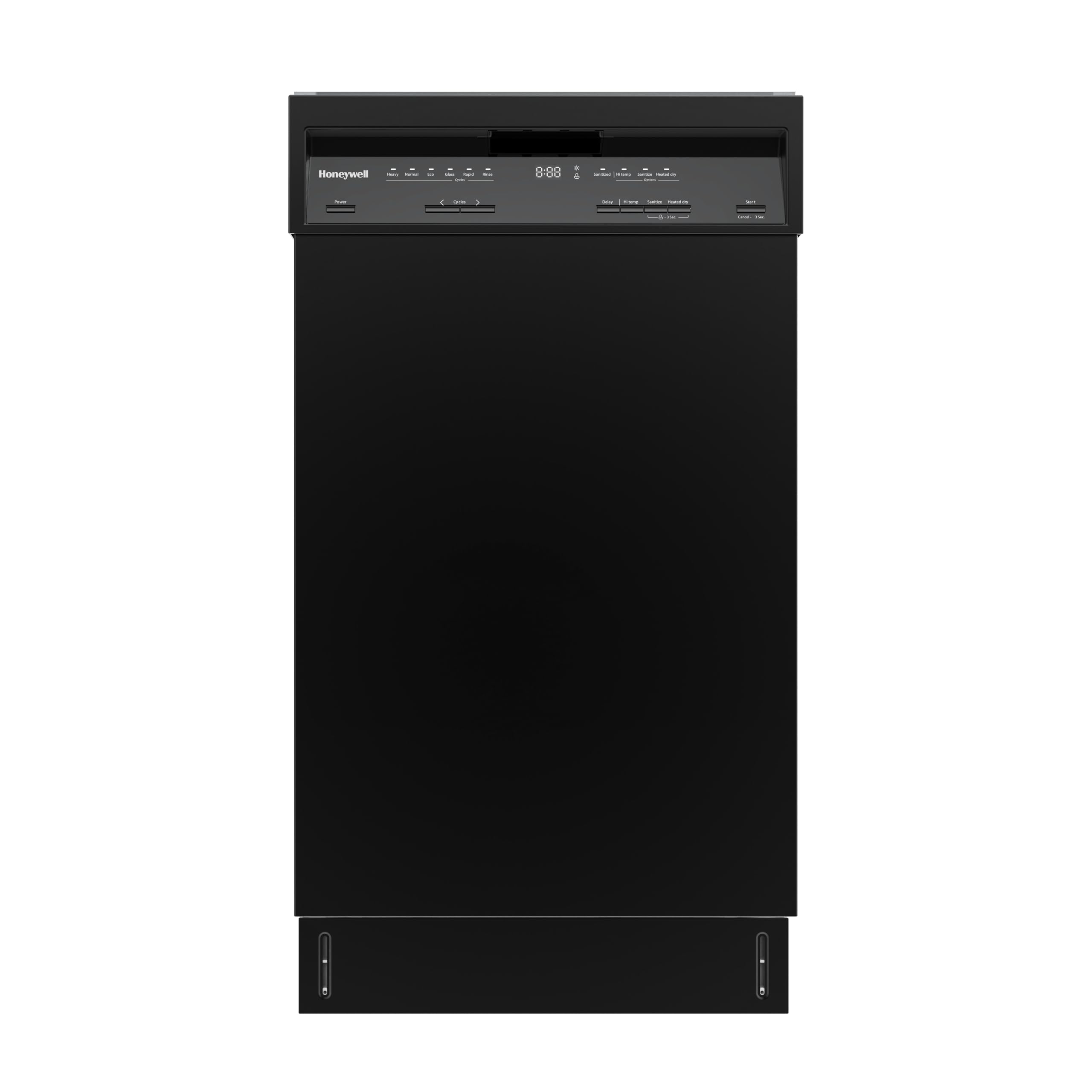 Honeywell 18 Inch Dishwasher with 8 Place settings, 6 Washing Programs, Stainles