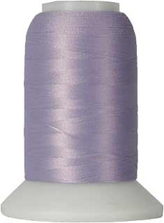 ThreadArt Wooly Serger Thread, Nylon 1000m, Lavender 9117 | Stretchy textured nylon serger thread for knits, swimwear, lingerie and soft seams. Great for loopers and coverstitch.
