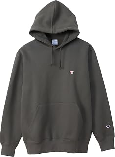 Champion C3-W105Z Men's Hoodie Long Sleeve One Point Logo Hooded Sweatshirt
