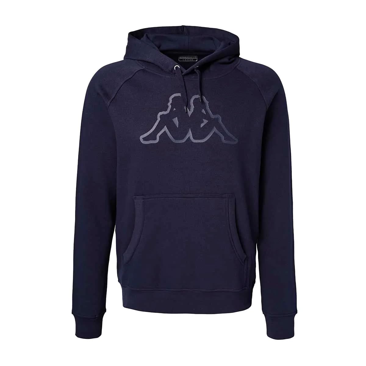Kappa - Men's Hooded Sweatshirt, Cotton, Sporty, Model: Korpo Zaiver Logo