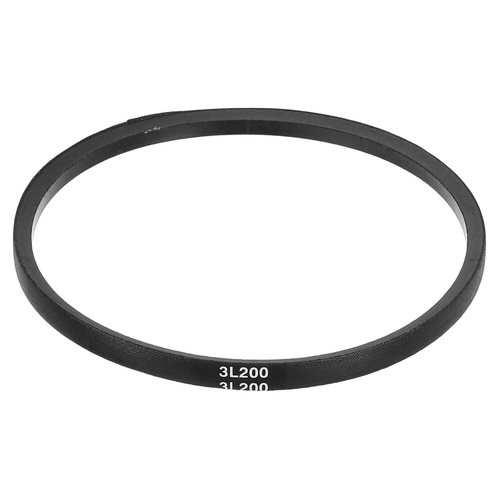 uxcell 3L200 Classic Wrapped Rubber V-Belt, 20"(508mm) Outside Circumference, 3L