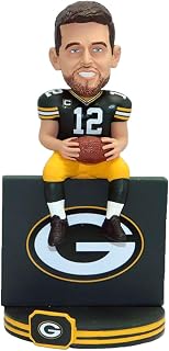 Aaron Rodgers Green Bay Packers Lambeau Leap Bobblehead NFL
