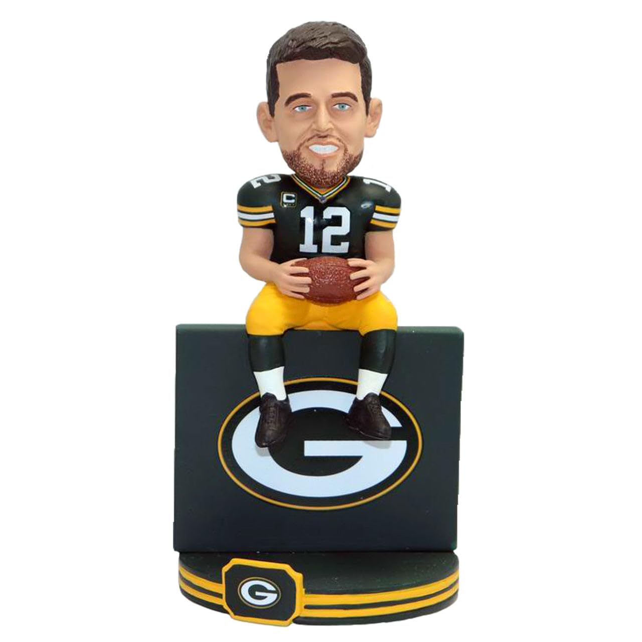 Aaron Rodgers Green Bay Packers Lambeau Leap Bobblehead NFL