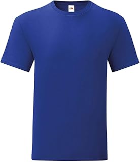 Fruit of the Loom Mens Iconic T-Shirt Pack of 5 Sizes S-5XL